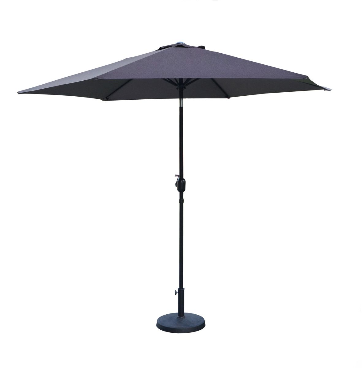 Corfu 3m Umbrella - Charcoal
