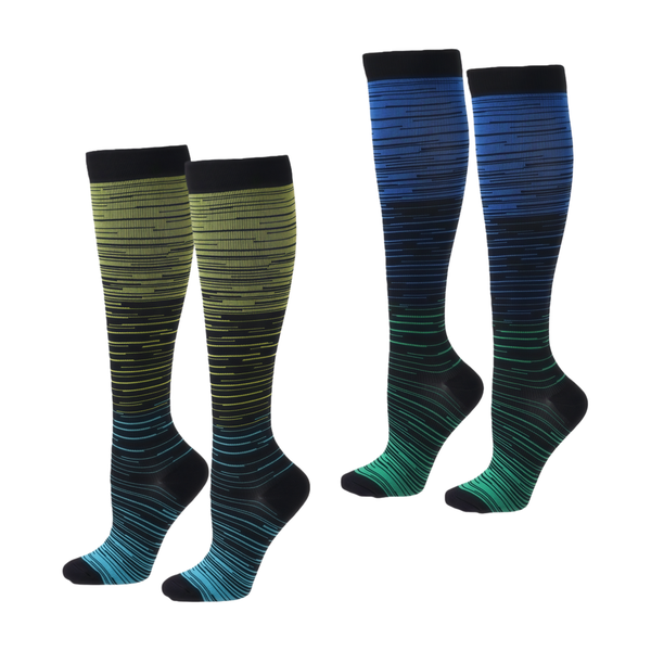 Kingdushi Compression Socks for Women &amp; Men, Circulation Support for Travel