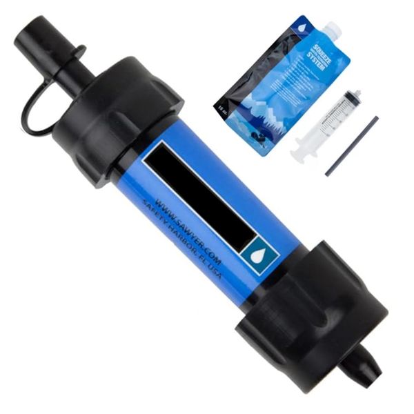 Mini Water Filtration Outdoor Filter for Survival Camping