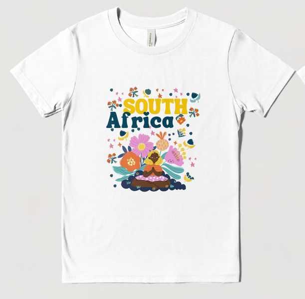 Marko B Kids White Short Sleeve Loose Cotton T-Shirt