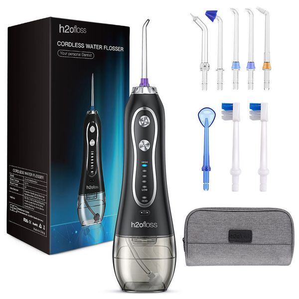 Water Dental Flosser Teeth Pick-Portable Oral Irrigator with 5 Modes