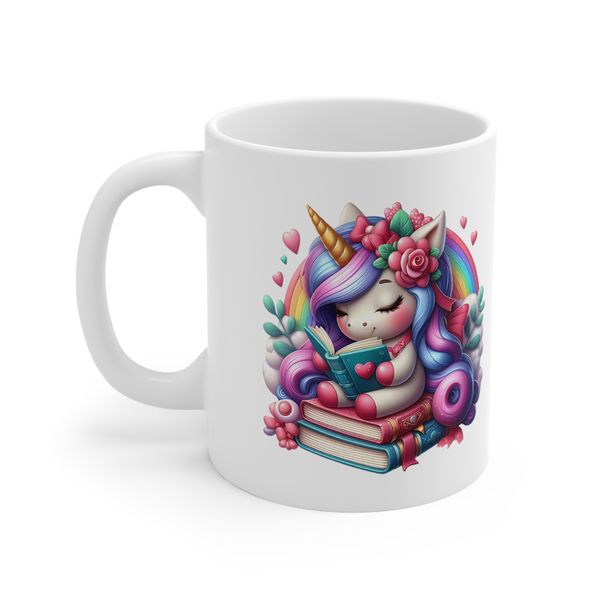 Quiet Booklover Unicorn Mug