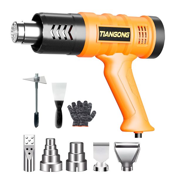 TIANGONG - Sealing Heat Gun 2000W, Hot Gun for Shrink Wrapping DIY Craft