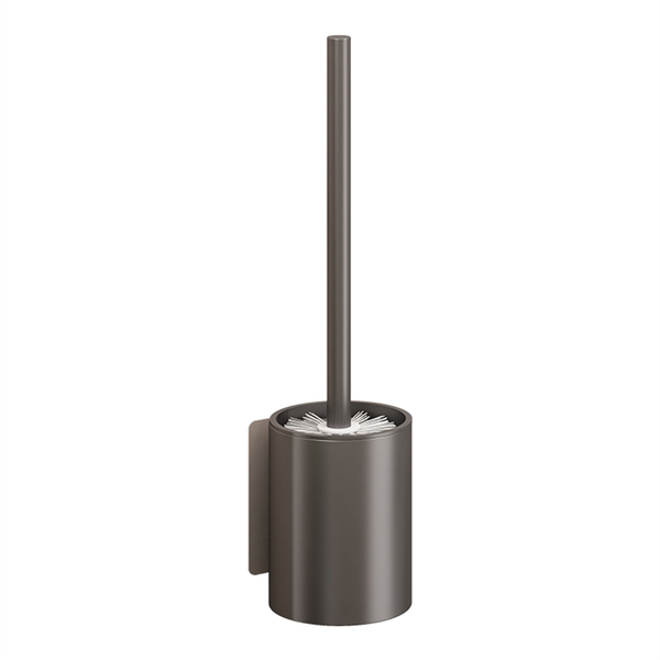 Bathroom Toilet Brush Holder Cleaning Tools Wall Mounted No Drill