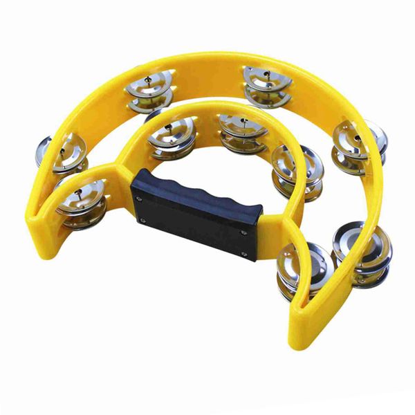 Double Row Handbell Tambourine for Party