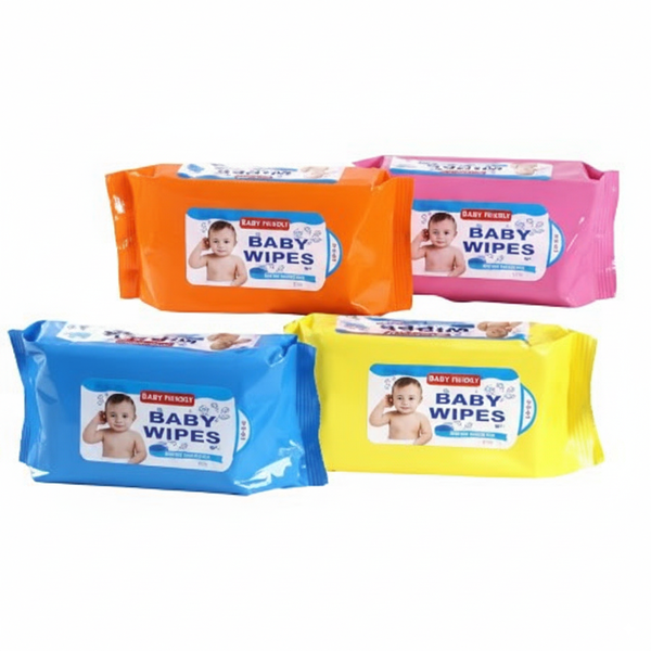 4 Pack Gentle &amp; Scented Baby Disposable Wipes - 70 Wipes Per Pack