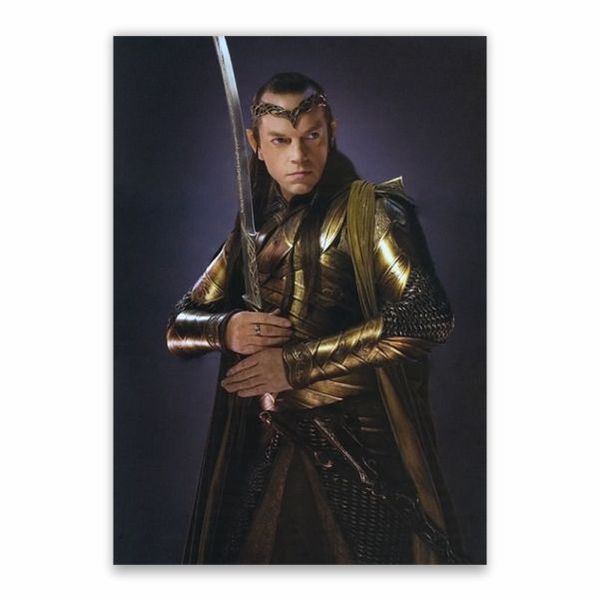 Elrond Portrait Poster - A1
