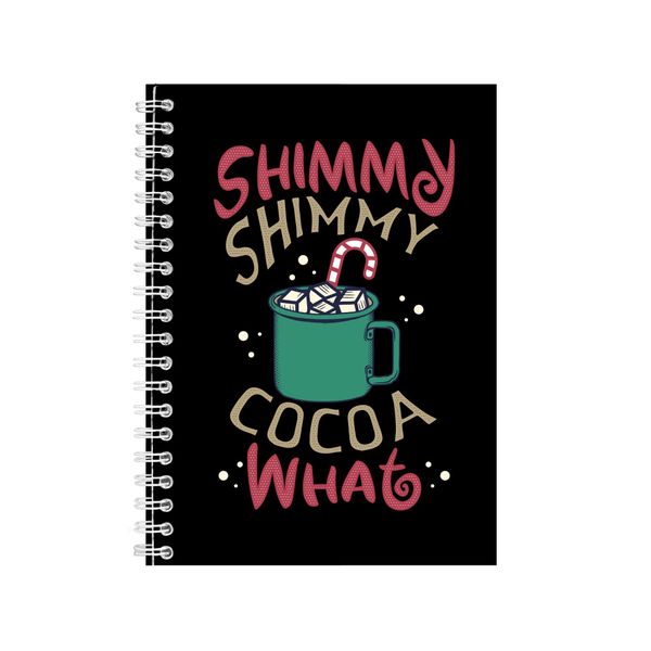Shimmy Shimmy Cocoa What Notebook Festive Gift Idea A4 Notepad 135