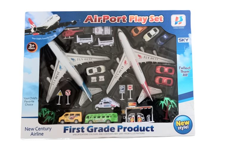 Airport Playset For Kids