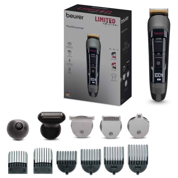 Beurer Electric Body Shaver, Groomer, Trimmer MN9X 25 Ears-Nose-Beard-Hair