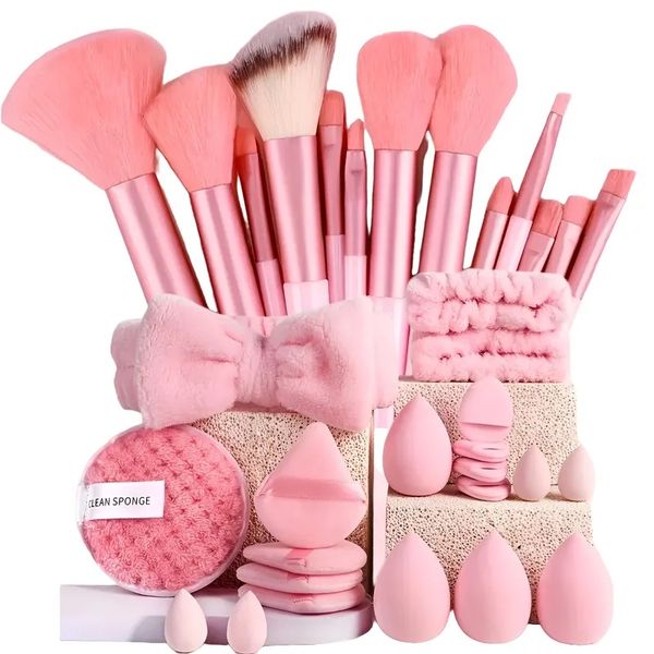 Professional Makeup Brushes Set For Home Travel Use 33 PCS Makeup Tools