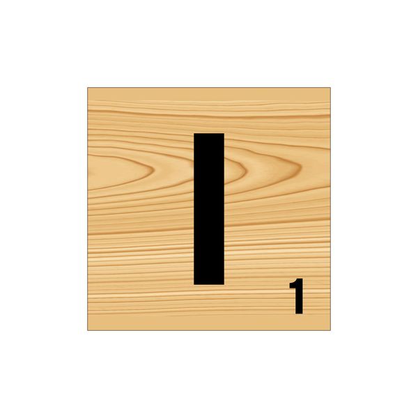 Scrabble Wall Art - I