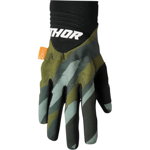 Thor Rebound Camo &amp; Black Gloves
