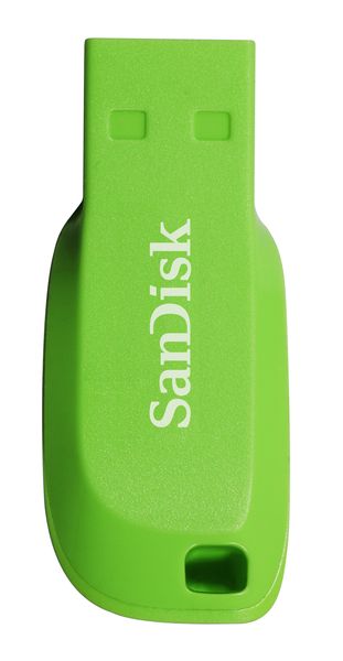 SanDisk Cruzer Blade USB 2.0 Flash Drive 16GB Green