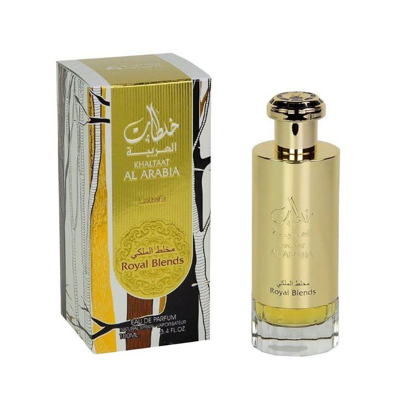Khaltaat Al Arabia Royal Blends Gold By Lattafa Perfumes - 100ml | Buy ...