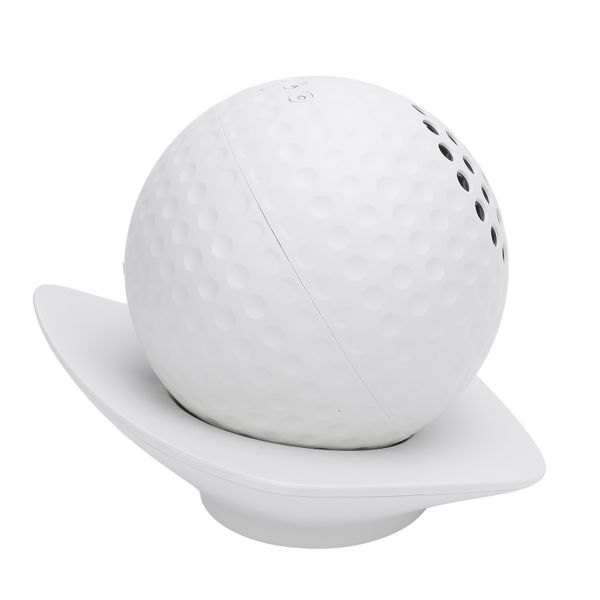 Golf Ball Bluetooth Speaker, Water Resistant, White