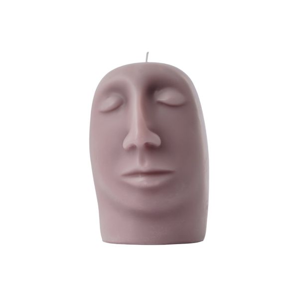 Carrol Boyes Sculptural Candle-Gleam- Mauve