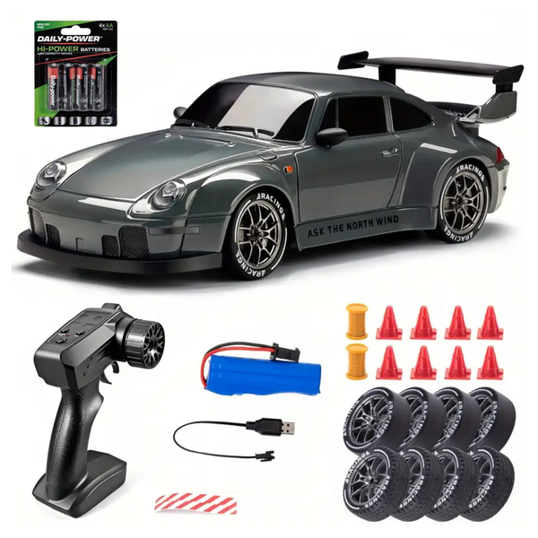 Porsche 911 RC Drift Car 1:24 with Batteries