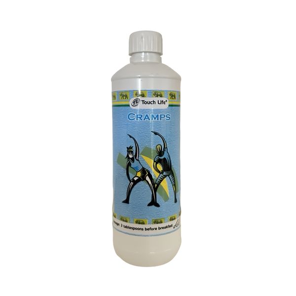 Touch Life Cramp Relief Liquid - Natural Support for Cramps (500ml)