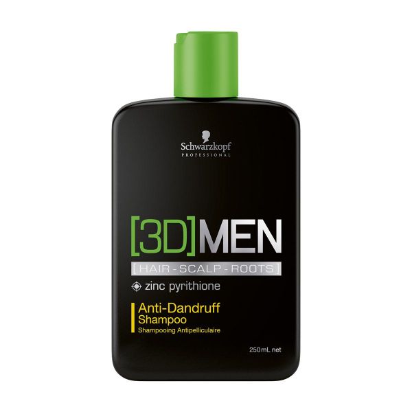 Schwarzkopf Professional 3D Men Anti-Dandruff Shampoo - 1x 250ml
