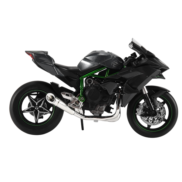 1 12 H2 R Motorcycle Diecast Alloy Model Toy Collection Black
