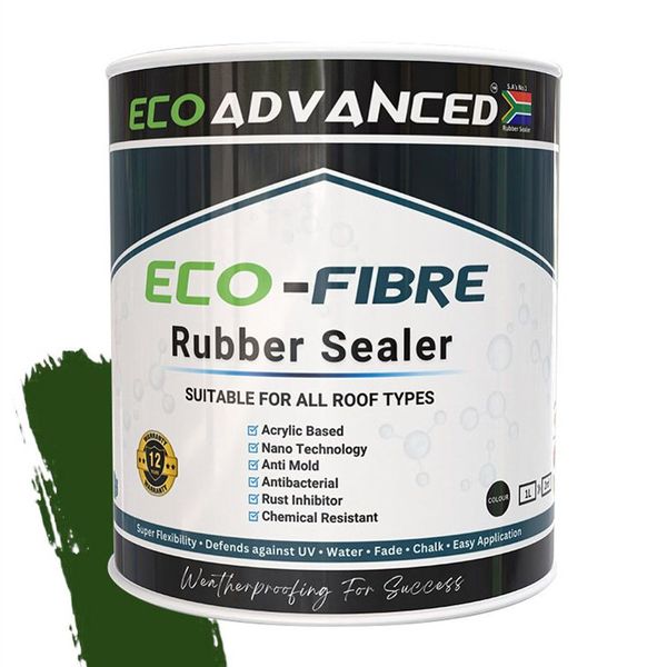 Eco Advanced Ecofibre Rubber Sealer 1L Green