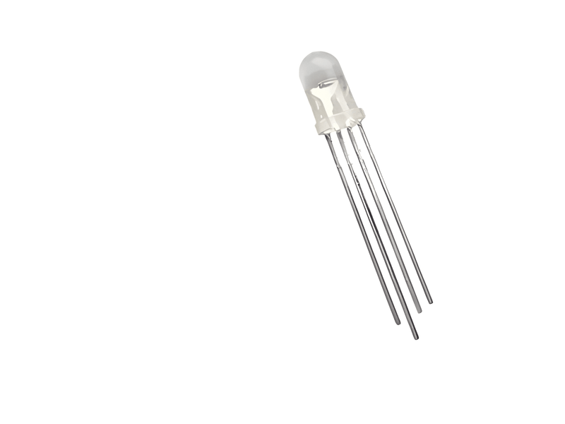 L-154A4SUREQBFZGW 5mm Full Color RGB LED 4 Pin Diffused Dome 60