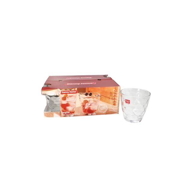 Danny home Glass 270ml Cognac Glass - 6 pieces