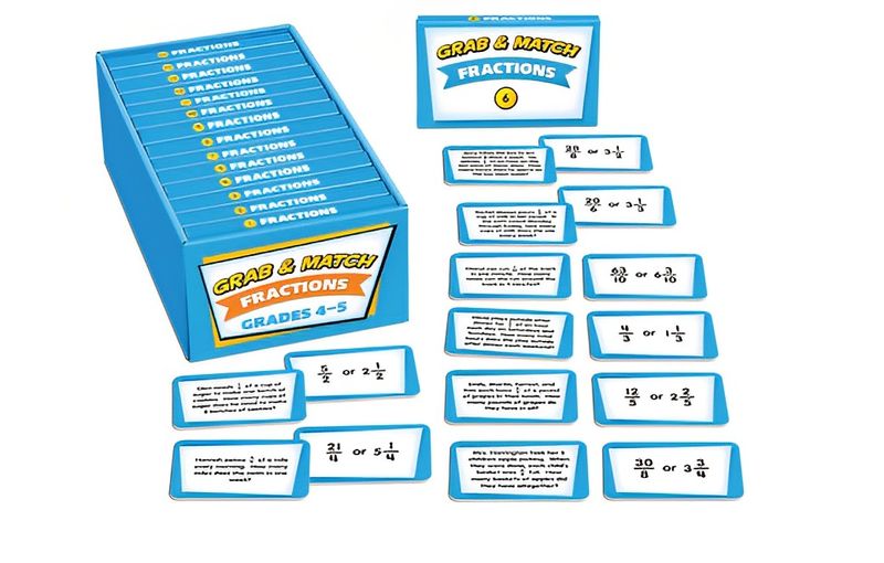 Grab &amp; match leveled fractions