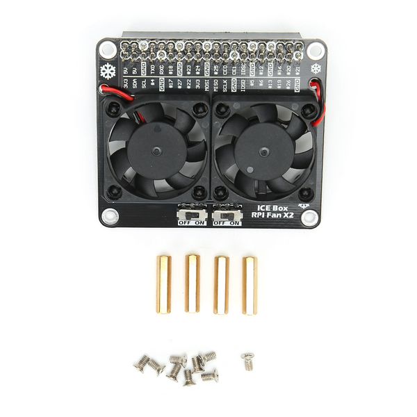 Dual Fan Cooler for RPi C2448