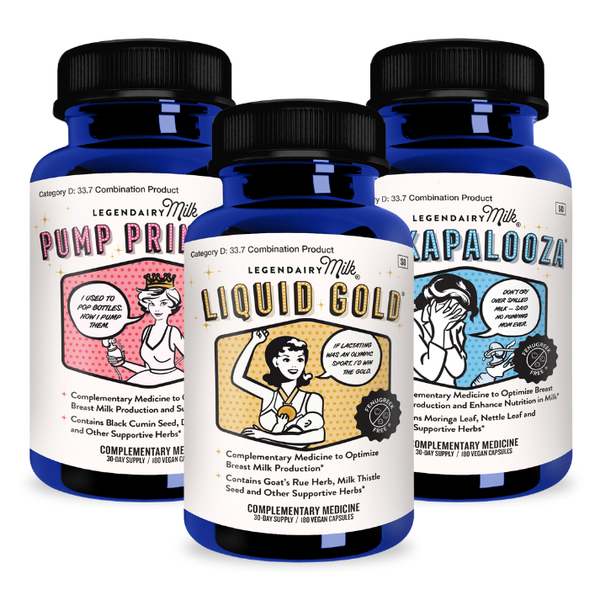 Starter Bundle Herbal Lactation Supplements 180 Capsules