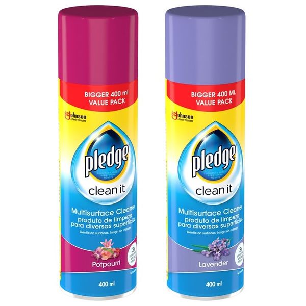 Pledge MSC Banded Pack Potpourri &amp; Lavender 300ml