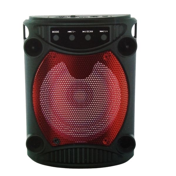 Studio 07- FM Radio Portable Mini Speaker (Red)