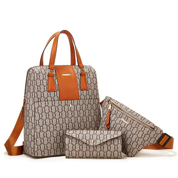 Mother Bag, Backpack, Waist Bag - 3 Piece Set