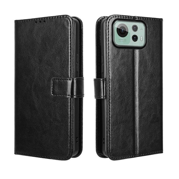 Crazy Horse Pattern Leather Case Compatible With Asus Zenfone 12 Ultra