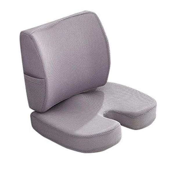 Memory Foam Seat Cushions And Lumbar Support Seat Pillow