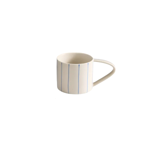 Louvre Mug Stone &amp; Blue
