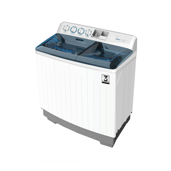 Midea Twin Tub Washing Machine 18kg - White