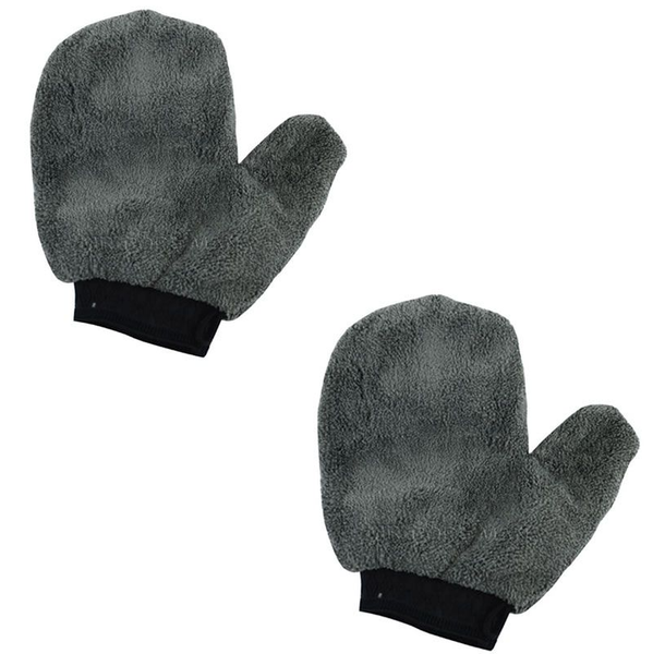 2 Piece Car Washing Gloves