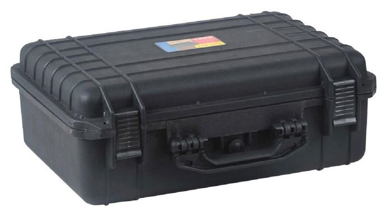 Duratool 22-24115 Waterproof Case, Black, PP 176 mm Height, 357 mm Width