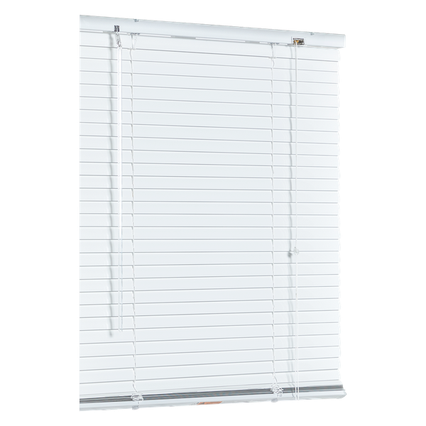 Decor Depot 25mm Aluminium Venetian Blinds - White (600mm x 1600mm)