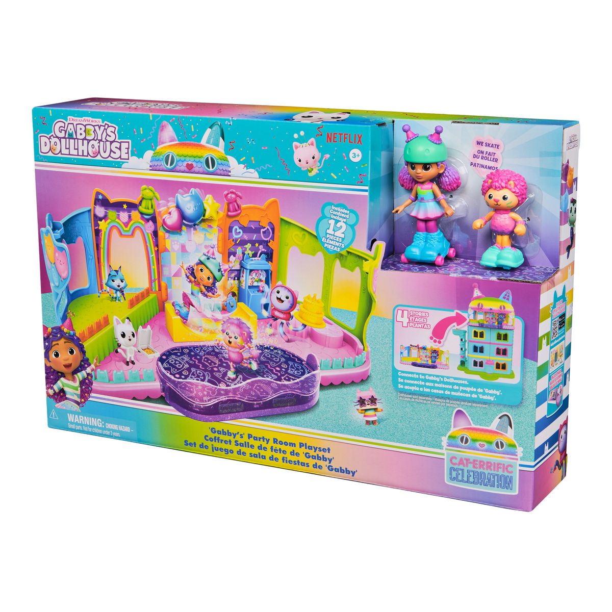 Gabby出品　まとめて Gabby'S Dollhouse Rooftop Party Playset | Shop Today. Get it