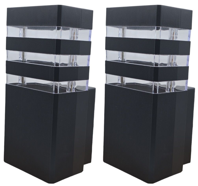 Awesome Outdoor Aluminium Rectangular Wall Light