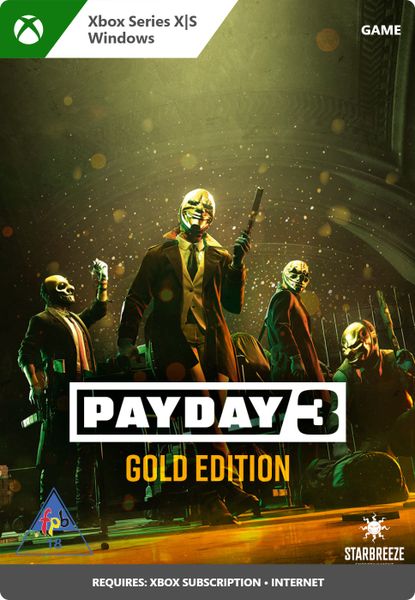 Xbox - PAYDAY 3: Gold Edition