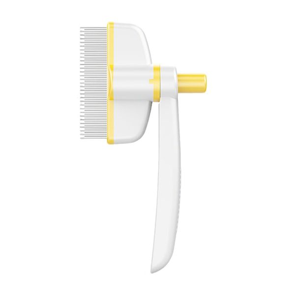 Pet Grooming Brush - Gentle Deshedding Tool for Cats, Dogs &amp; Haired Pets