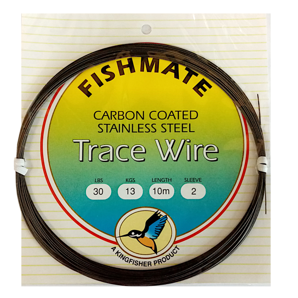 Kingfisher Fishmate Carbon-Coated 7 Strand Trace Wire 10m 100Lb