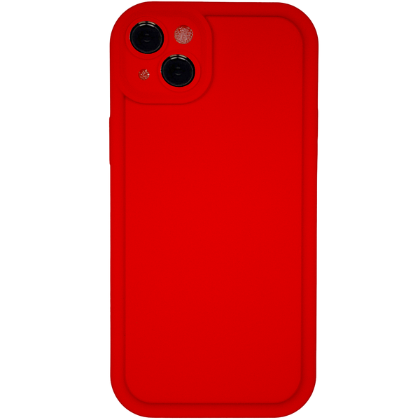 Red - Phone Case with Bubble Edge &amp; Pro Camera - Iphone 14 Plus