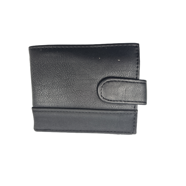 Stylish Leather Wallet - Black