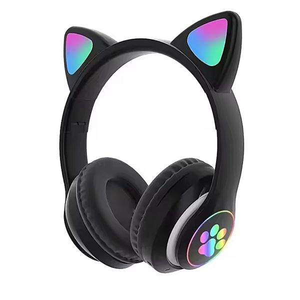 Cat Ear Bluetooth Headphones Headset Earphone for Kids &amp; Adults
