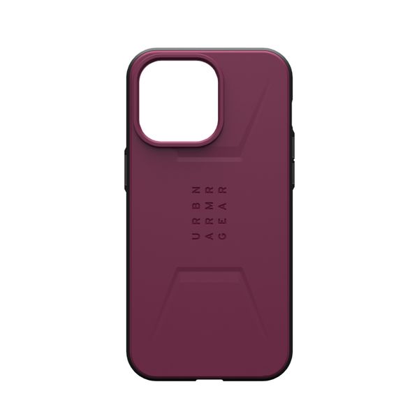 UAG Apple iPhone 15 Pro Max Civilian MagSafe Case Cover - Bordeaux